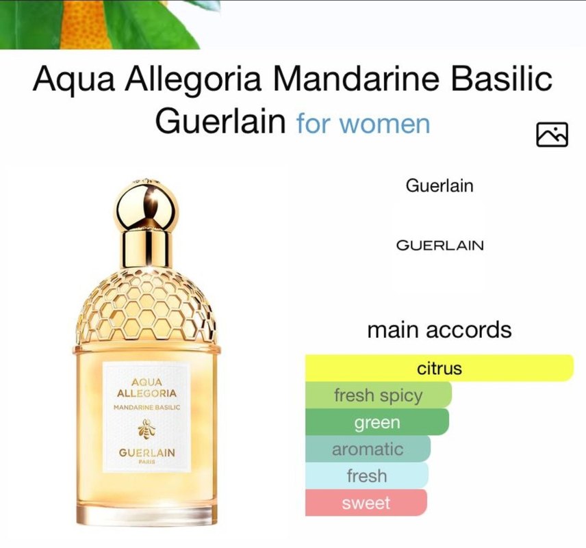 Guerlain Aqua Allegoria Mandarine Basilic 10 ml - Görsel 3