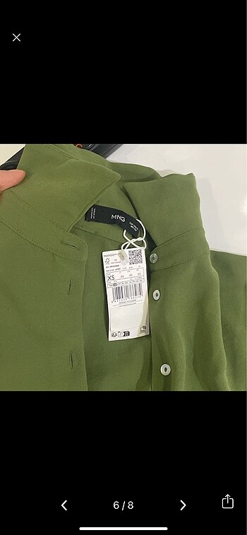 xs Beden haki Renk Mango tulum, yeni etiketli