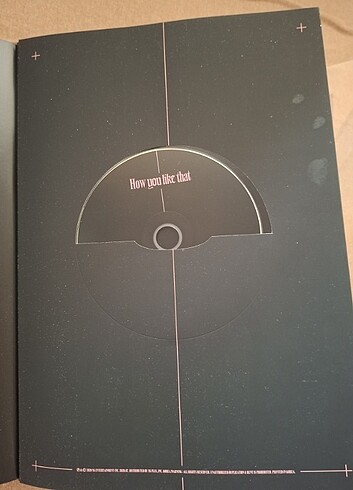 Beden BLACKPİNK -HOW YOU LİKE THAT PRE RELEASE SİNGLE ALBUM .