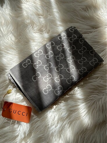 Gucci yün ipek ithal şal