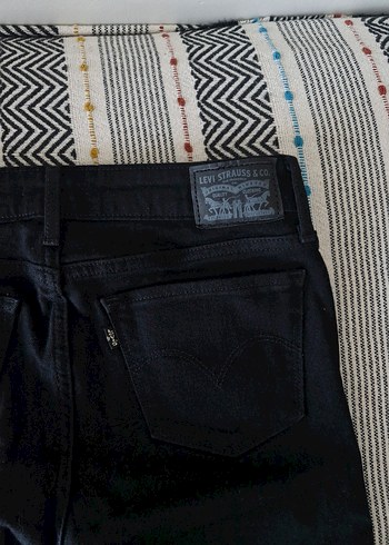26 Beden siyah Renk Siyah Midi Boy Regular Fit Kadın Kot Pantolon