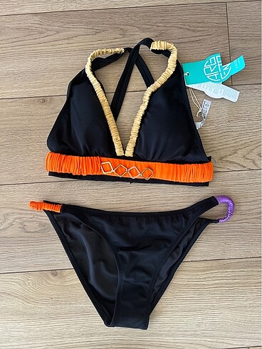 Diğer Argento üçgen büstiyer Bikini siyah