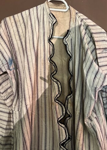 Nakışlı Uzun Bohem Kaftan - Görsel 2