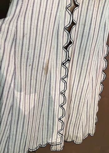 Nakışlı Uzun Bohem Kaftan - Görsel 3