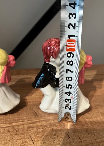 Beyaz Gelin ve Damat Biblo Seti - Görsel 4