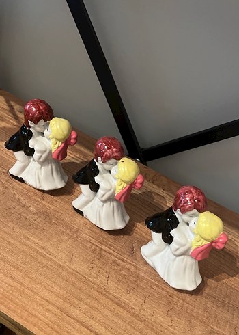 Beyaz Gelin ve Damat Biblo Seti - Görsel 2