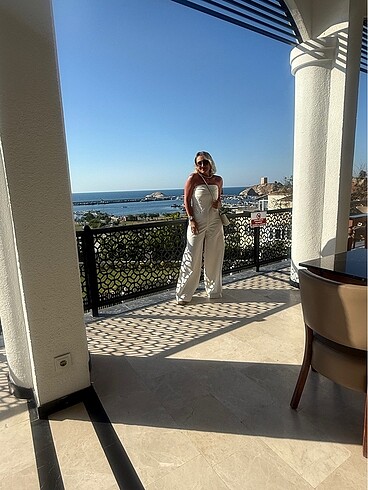 xs Beden Beyaz tulum