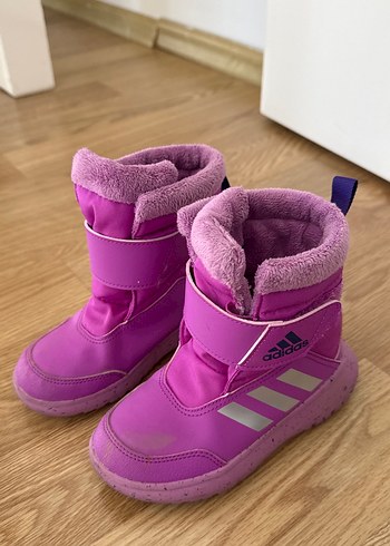 Adidas Kız Çocuk Pembe Polar Bot - Görsel 2