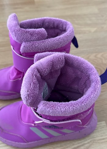 Adidas Kız Çocuk Pembe Polar Bot - Görsel 3