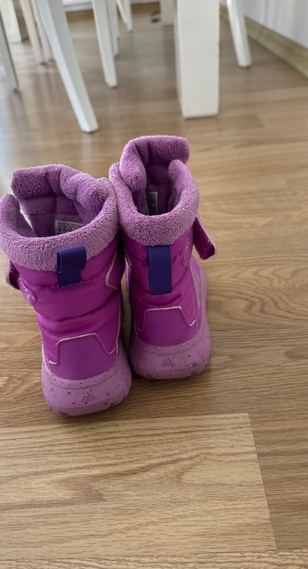 Adidas Kız Çocuk Pembe Polar Bot - Görsel 4