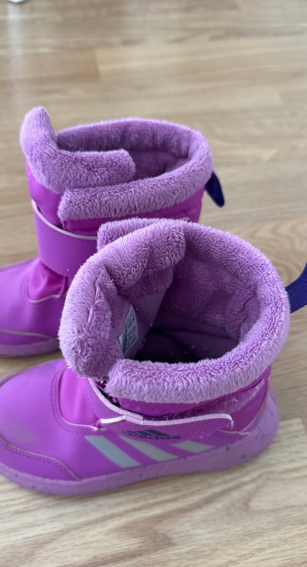 Adidas Kız Çocuk Pembe Polar Bot - Görsel 3