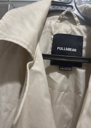 Bej Uzun Düğmeli Trençkot - Görsel 2