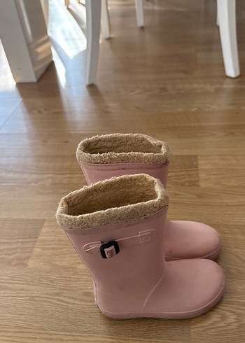 Kız Çocuk Pembe Lastik Bot - Görsel 3