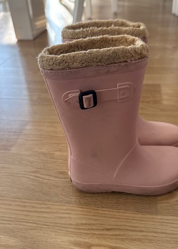 Kız Çocuk Pembe Lastik Bot
