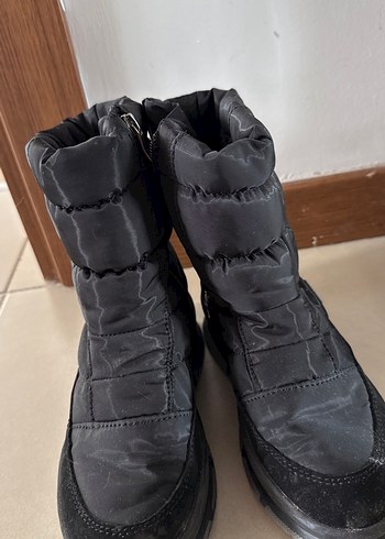 Çocuk Siyah Lastik Tokalı Bot - Görsel 3