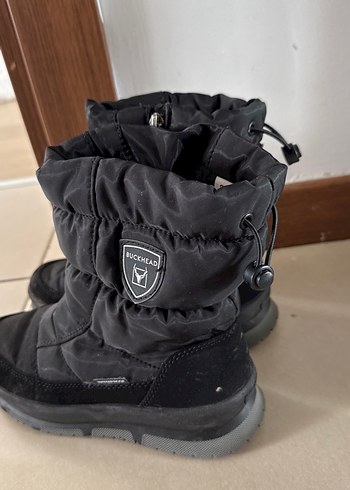 Çocuk Siyah Lastik Tokalı Bot - Görsel 4