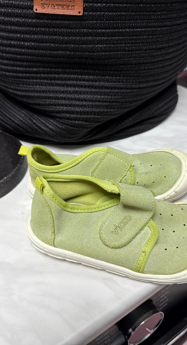 Yeşil Erkek Bebek İlk Adım Ayakkabısı - Görsel 4