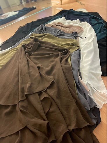  Beden çeşitli Renk Sufle khimar