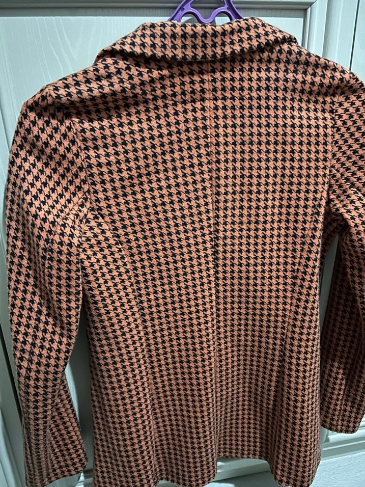 Düğmeli tarçın kazayağı Kadın Blazer Ceket - Görsel 2