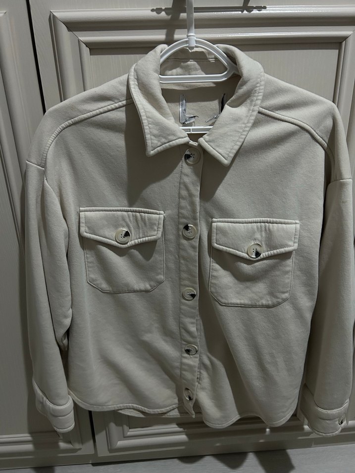 Bej Süet Düğmeli Midi Kadın Ceket - Görsel 2