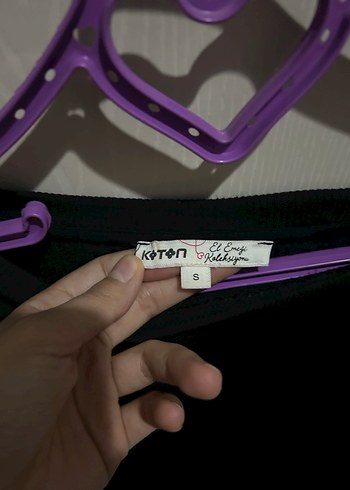 Kız Siyah Zincir Detaylı Uzun Kollu Sweatshirt - Görsel 3