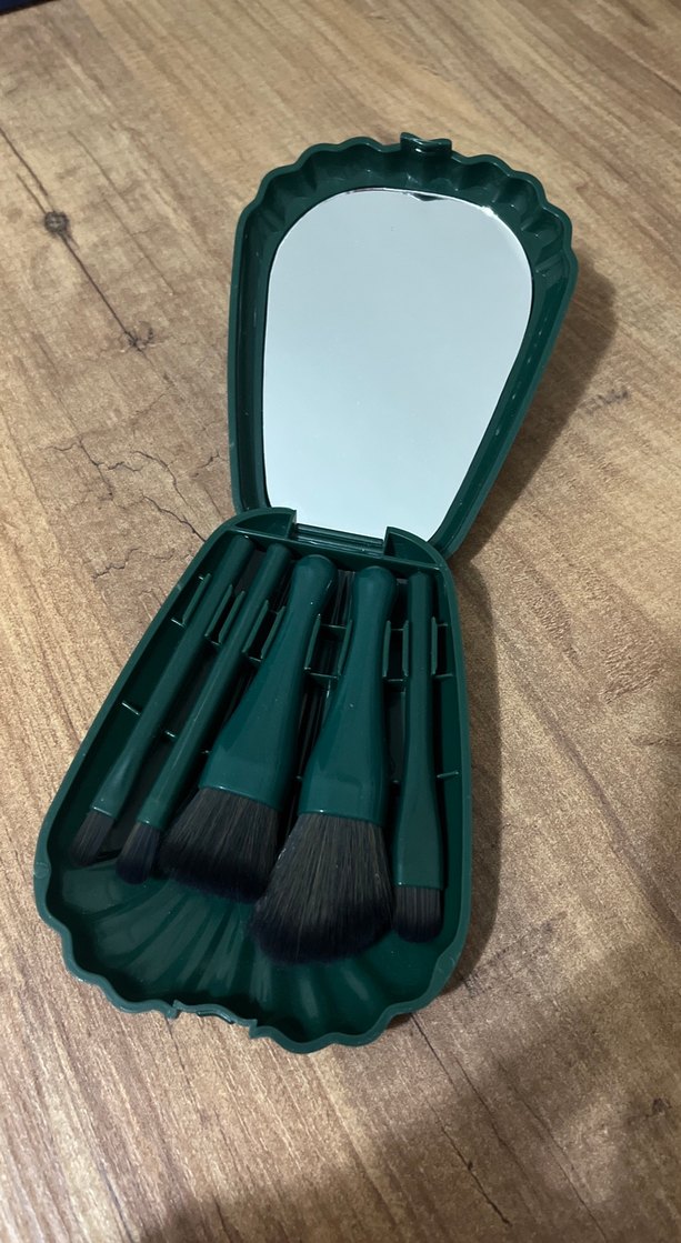 Turkuaz Makyaj Fırçası Seti - Görsel 2