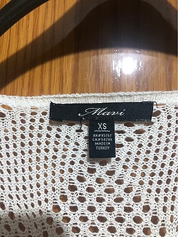 Mavi yazlık hırka