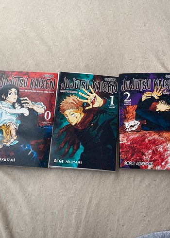 Jujutsu Kaisen Manga Seti 1-3