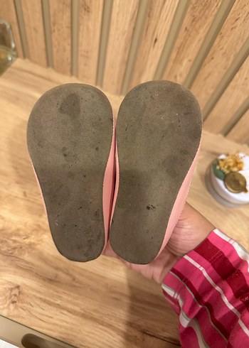 Kız Çocuk Pembe Tokalı Babet Ayakkabı - Görsel 3