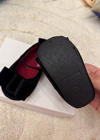 Kız Çocuk Siyah Gotik Babet Ayakkabı - Görsel 2