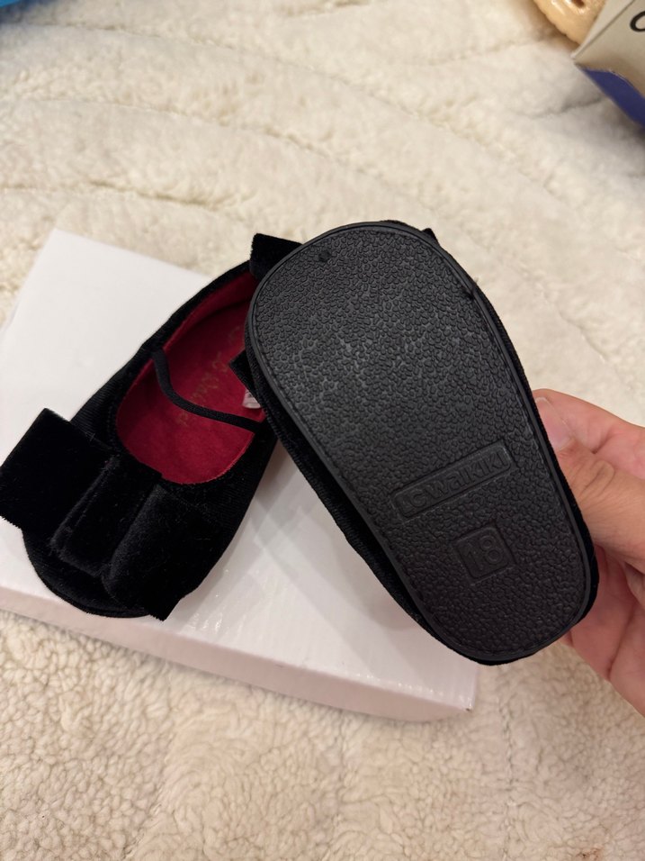 Kız Çocuk Siyah Gotik Babet Ayakkabı - Görsel 2