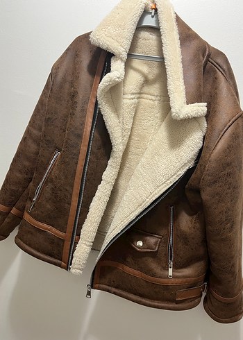 Kahverengi ceket - Görsel 3