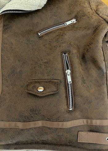 Kahverengi ceket - Görsel 6