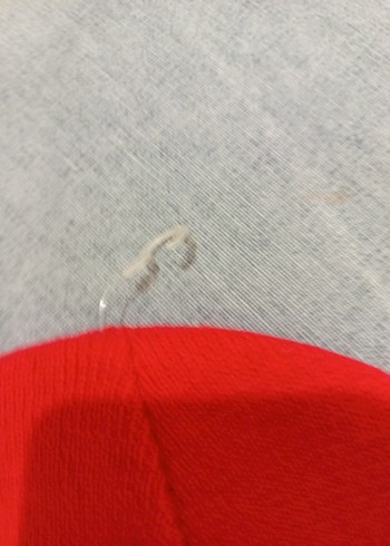 Kırmızı Kadın Örgü Bere - Görsel 2