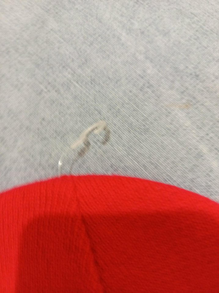 Kırmızı Kadın Örgü Bere - Görsel 2