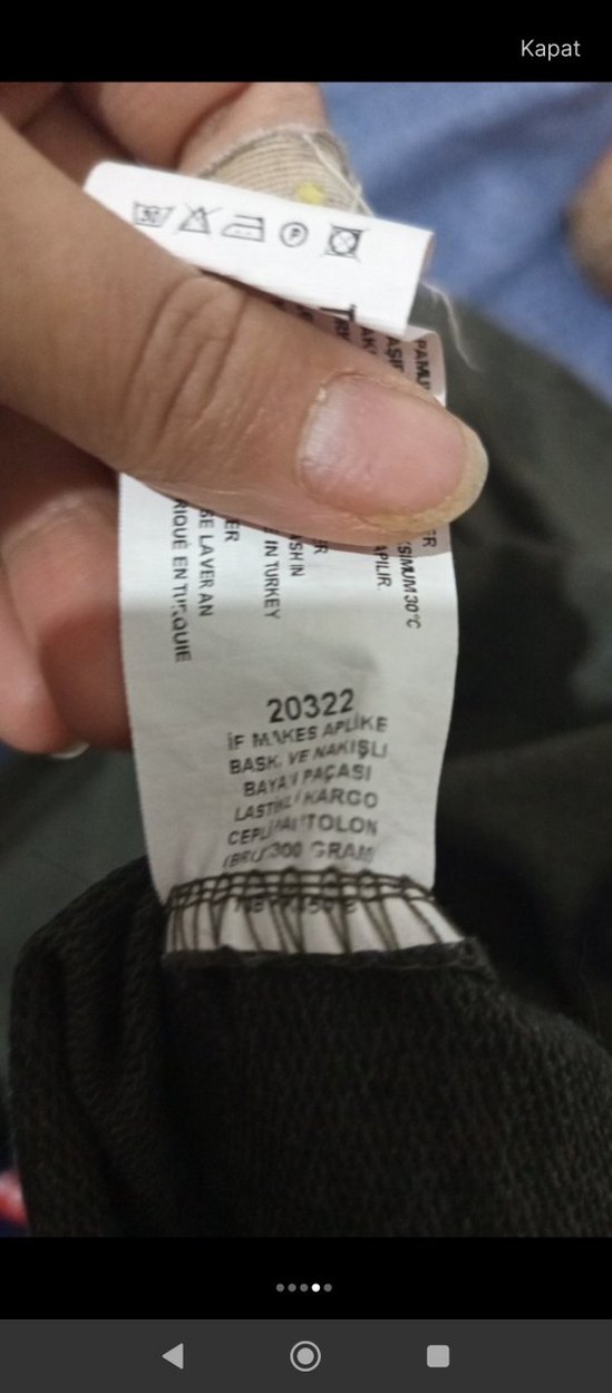 Kadın Kargocu Model Eşofman Altı - Görsel 5