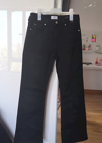 Mavi Jeans Kadın Siyah Midi Boy Kot Pantolon