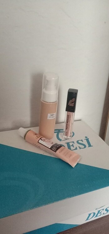 Fondoten,kapatici,bb krem 3 set