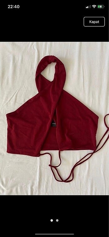 Bershka Elbise şort crop