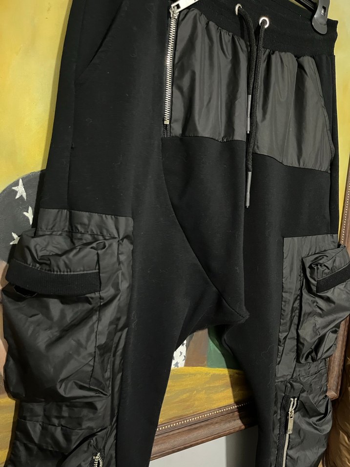 Erkek Siyah Mini Outdoor Jogger - Görsel 2