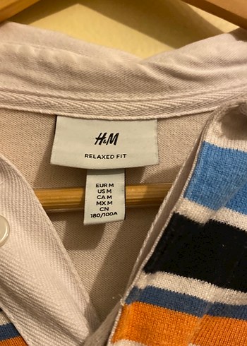 Çizgili Gömlek Yakalı Pamuklu Üst - Görsel 3