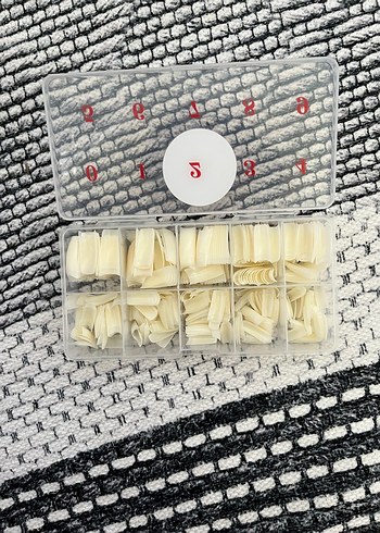 MAYA Beyaz Tırnak Süslemeleri Seti - Görsel 2