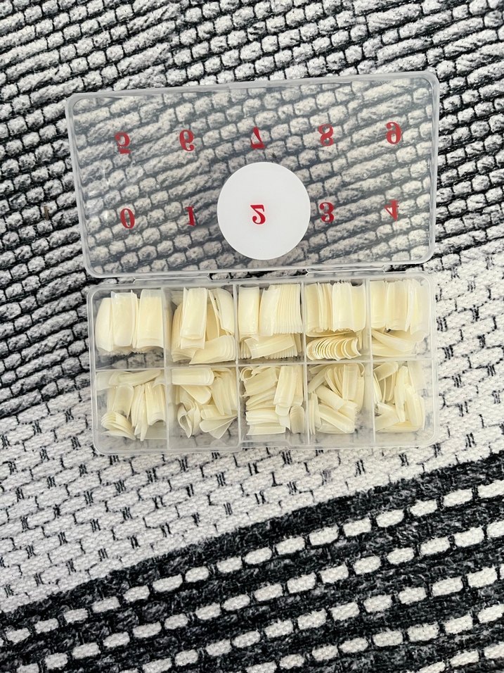 MAYA Beyaz Tırnak Süslemeleri Seti - Görsel 2