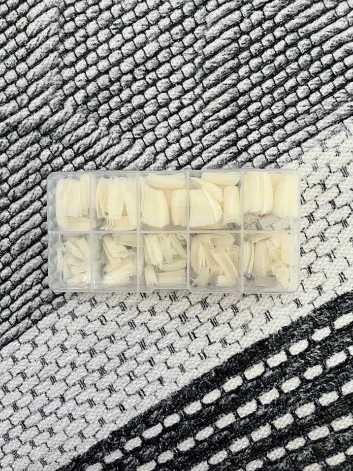 MAYA Beyaz Tırnak Süslemeleri Seti - Görsel 3