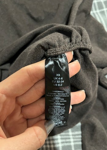 Gri Loose Fit Midi Denim Kadın Pantolon - Görsel 4