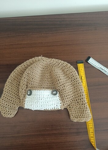 Coton Örgü şapka bere - Görsel 2