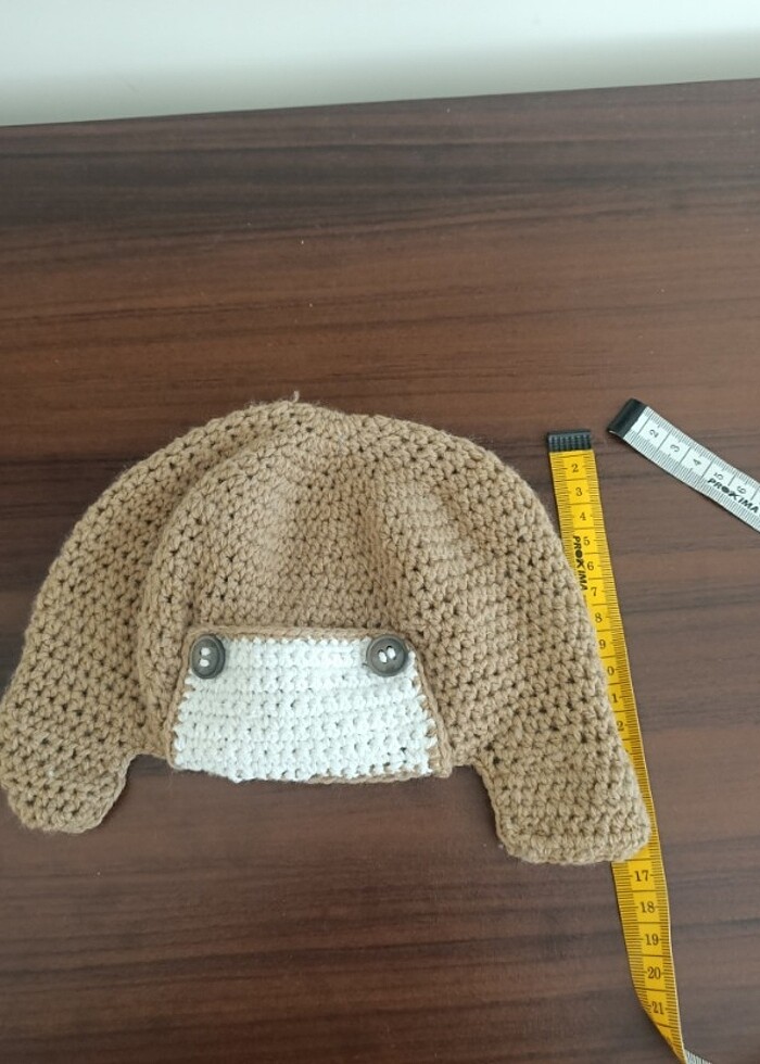 Coton Örgü şapka bere - Görsel 2