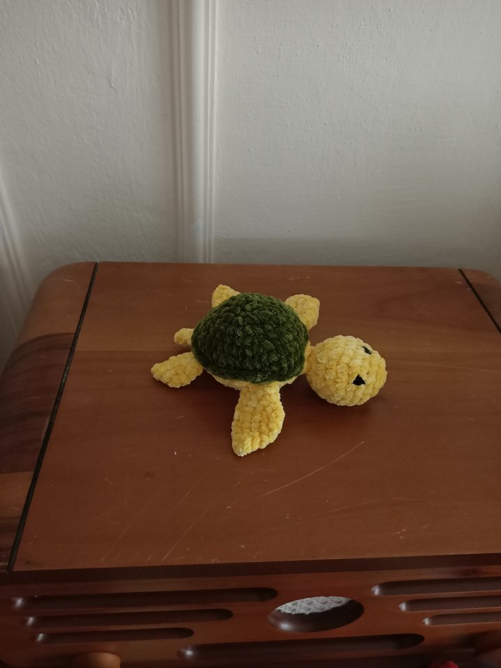 Renkli Kaplumbağa Peluş Oyuncak - Görsel 2