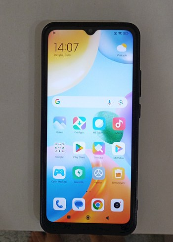 Çok Renkli Koyu Android Telefon