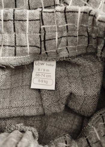 Gri Pamuklu Uzun Kollu Erkek Bebek Takımı - Görsel 7